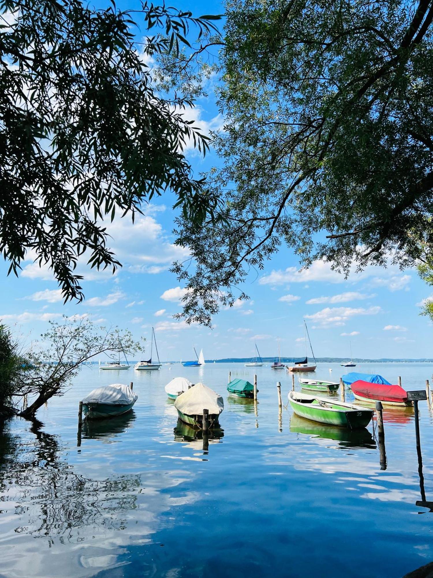 Schlafen Im Atelier - Einzigartiges Gaestezimmer Am Ammersee Apartment Schondorf am Ammersee Luaran gambar